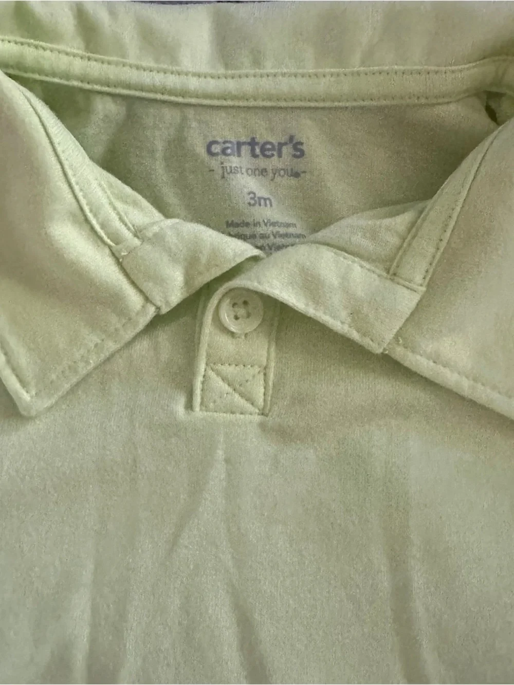 Carter's Lime Green Polo Shirt - Baby Boys
